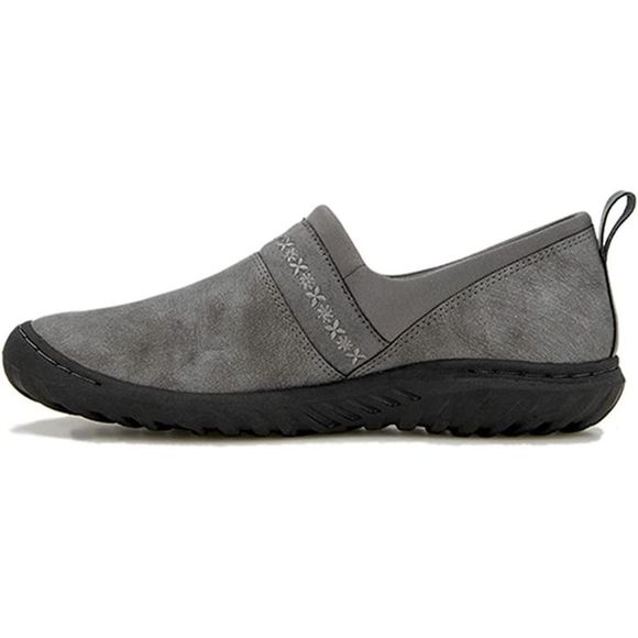 JBU by Jambu Shoes - JBU by Jambu Women's Becca Moccasin, Grey, 11